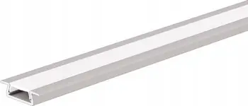 Profil LED Micro-nk, alumini 2m, anodizuar, kapak milky i bardhë