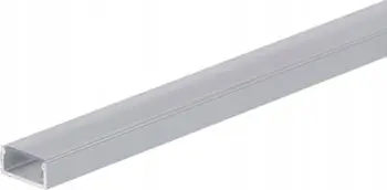 Profil LED Prescot Basic, 1m, alumini i anodizuar, kapak transparent