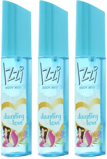 Sprej trupi Izzy Dazzling Love, 100ml