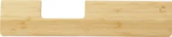 Mbështetëse kyçi Contour Design Slim Wrist Rest, bambu natyrale