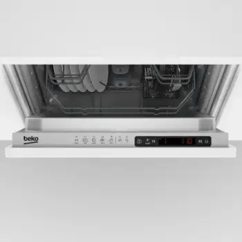 Enëlarëse e integruar Beko DIS35023E, 45 cm, 10 sete, inoks