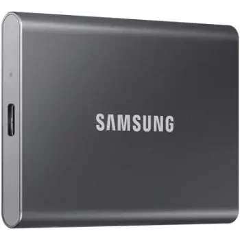 SSD i jashtëm Samsung Portable T7, 1TB, USB 3.2 Gen 2 Type C, gri