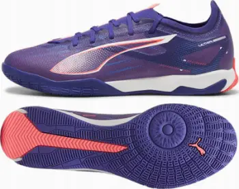 Këpucë futbolli sallë Puma Ultra 5 Match IT M, për meshkuj, vjollcë
