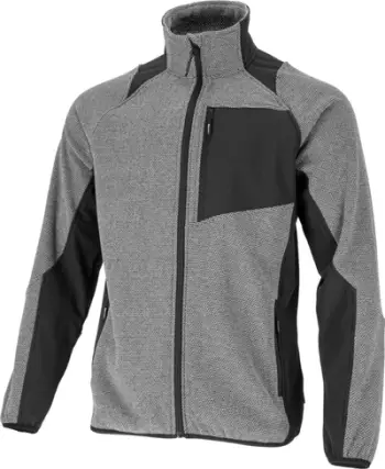 Bluzë me kapuç Lahti Pro Tech Fleece, poliester 100%, madhësia XL, gri e zezë