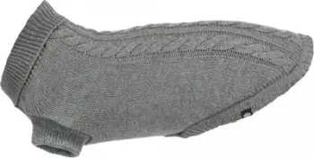 Pulovër për qen Trixie Kenton, M 50 cm, akrilik, gri
