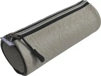 Etui lapsash Narcissus Round Tube, 20x8 cm, gri
