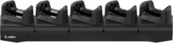 Stacion dokimi Zebra CRD-TC2L-BS5CO-01, 5 slote, për TC22 TC27, i zi