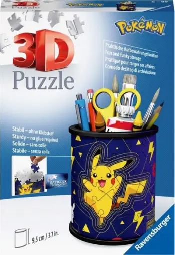 Puzzle 3D Ravensburger Pikachu Organizer, 54 pjesë, për fëmijë