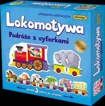 Puzzle Adamigo Locomotive GXP-605070, shumëngjyrëshe