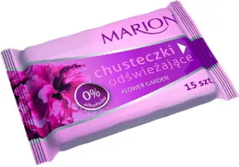 Faculeta të lagura Marion Flower Garden, 15 copë