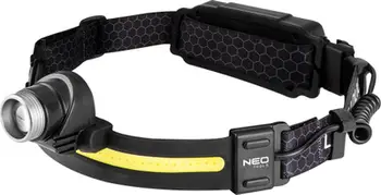 Fener koke Neo Tools LED Belt 2.0 99-117, deri 100 m, me USB, i zi