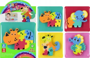 Puzzle shkumë MEGA CREATIVE 545892, 14x14 cm, për fëmijë