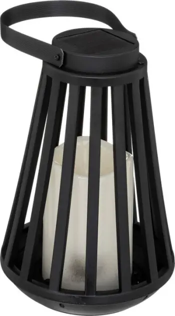 Fener solar Atmosphera Brit, për ambient të jashtëm, 21 cm, gri
