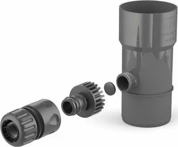 Mbledhës uji shiu Bryza Water Recovery Catcher 63, për tub 63 mm, PVC, grafit
