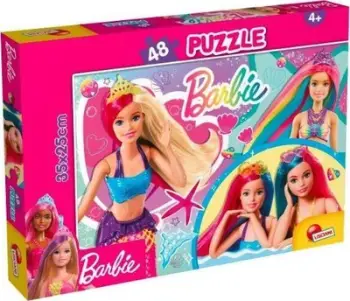 Puzzle Lisciani Barbie M Plus 48 copë, 2 anësh, shumëngjyrësh