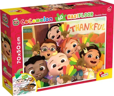 Puzzle Lisciani Cocomelon Double Sided, 60 pjesë, shumëngjyrësh - 1