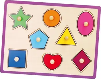 Puzzle me forma për fëmijë Viga 50015