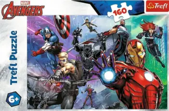 Puzzle Trefl Avengers, 160 pjesë, për fëmijë, shumëngjyrësh