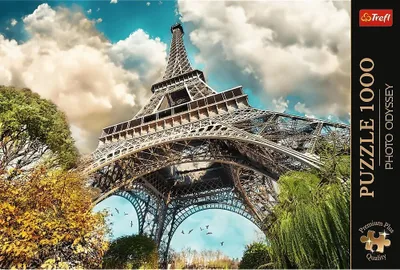 Puzzle Trefl Premium Plus, 1000 pjesë, Eiffel Tower Paris - 3