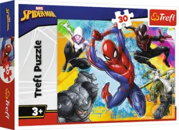 Puzzle Trefl Spider Man and the Others, 30 pjesë, shumëngjyrësh