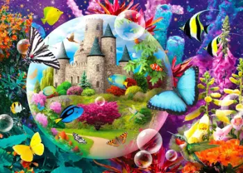 Puzzle Enjoy Puzzle Where Dreams Come True, 1000 pjesë, për të rritur, shumëngjyrëshe