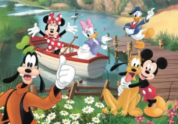 Puzzle për fëmijë Clementoni Disney Classics 26594, 60 pjesë, nga 4 vjeç, shumëngjyrëshe