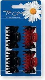 Fashë flokësh TOP CHOICE 24696, klasike, e zezë - 1