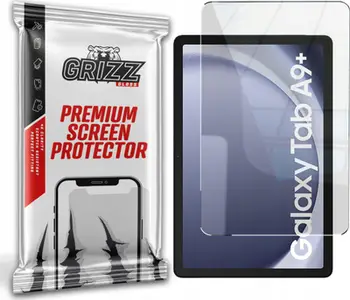 Mbrojtës ekrani GrizzGlass HybridGlass Samsung Galaxy Tab A9 Plus, xham hibrid, prerje precize transparente