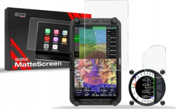 Mbrojtës ekrani matt për makinë Savvies LX9050 Vario V8, anti-fingerprint, set 2 copë, transparent