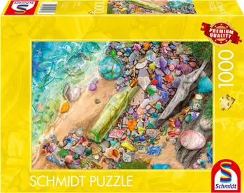 Puzzle Schmidt Spiele Beach Treasures, 1000 pjesë, bregdet, shumëngjyrësh