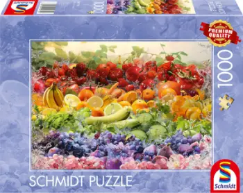 Puzzle Schmidt Spiele Fruit Cocktail, 1000 copëza, shumëngjyrësh