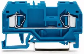 Klemë shine Wago 281-904, 2 përcjellës, 4mm², blu