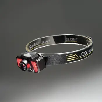 Fener koke Tiross TS1962, LED, i rikarikueshëm, i zi