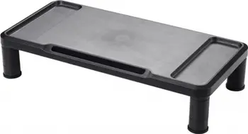 Stendë monitori Q-CONNECT, 55.5 x 26.5 cm, rregullim lartësie, e zezë