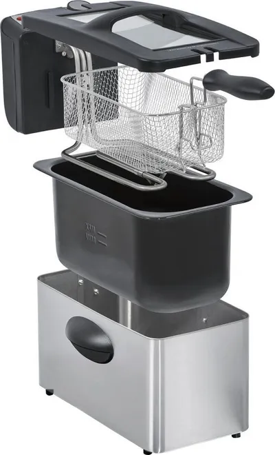 Fërgues Steba DF 180, 2000W, 1.2kg, i hirtë - 4