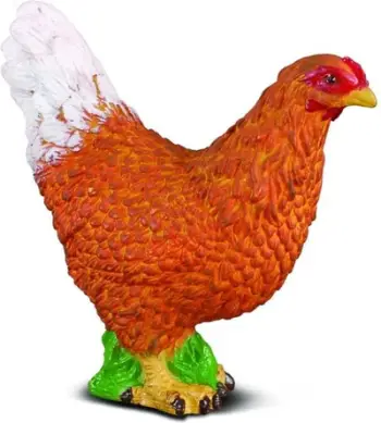 Figurë dekorative Breyer CollectA Hen, 5cm, plastikë, shumëngjyrëshe
