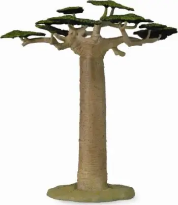 Figurë dekorative Collecta Baobab Tree Deluxe, model koleksionues, shumëngjyrëshe