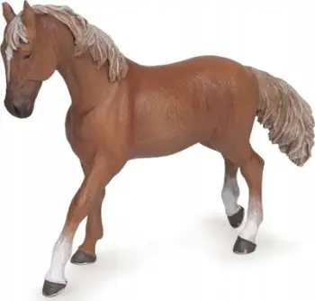 Figura kali PAPO Horses and Ponies Chestnut, PVC, kafe