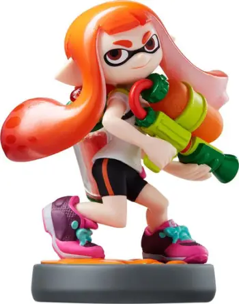 Figura Nintendo amiibo Splatoon Girl, NFC, multingjyrëshe