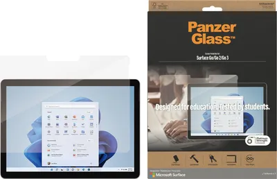 Mbrojtës ekrani PanzerGlass Microsoft Surface Go 4 3 2, xham i temperuar, transparencë e lartë - 5