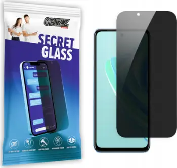 Mbrojtës ekrani xhami Privacy për Infinix Hot 20 Play, qeramik, transparent