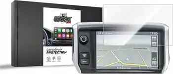 Mbrojtëse ekrani GRIZZ Ceramic Film Peugeot 2008, 2013-2019, qelq keramik, transparente