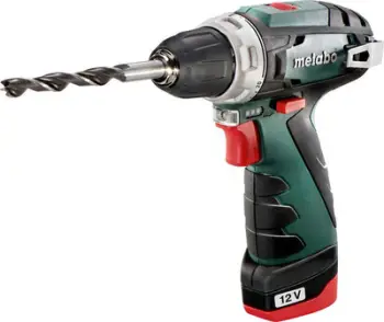 Stërvitëse kaçavidë me bateri Metabo PowerMaxx BS Basic, 12V, 2 x 2.0Ah, jeshile