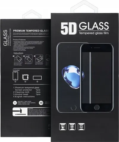 Mbrojtës ekrani xham 5D për iPhone 15 Plus, privatësi, i zi - 2