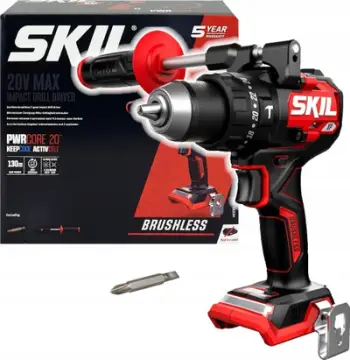 Stërvitëse me çekiç pa kabllo Skil 3085 CA 20V, motor brushless, ergonomike, e zezë