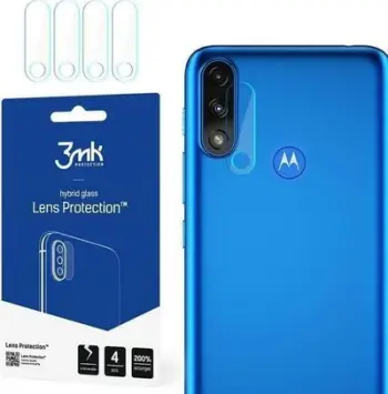 Mbrojtës kamerë 3MK Lens Protect për Motorola Moto E7 Power, set 4 copë, transparent
