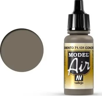 Bojë akrilike për airbrush Vallejo Model Air Concrete, 17ml, gri betoni