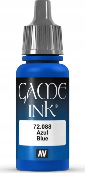 Bojë akrilike Vallejo Game Color 72088 Blue Ink, 17ml, blu e errët