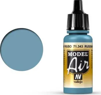 Bojë akrilike për airbrush Vallejo Model Air Russian AF Grey No.7, 17ml, gri mat