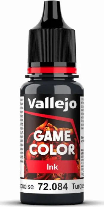 Bojë akrilike Vallejo Game Color Ink VJP72084, 18ml, dark turquoise